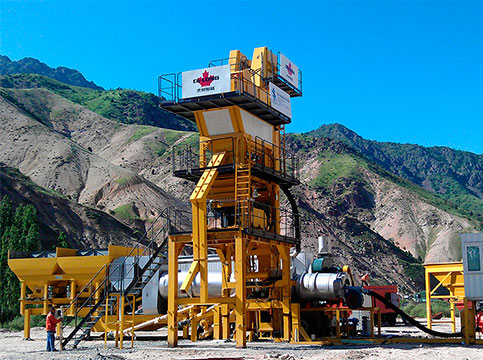 Мобильный АБЗ Ca-Long CLY-1000 в Кодинске
